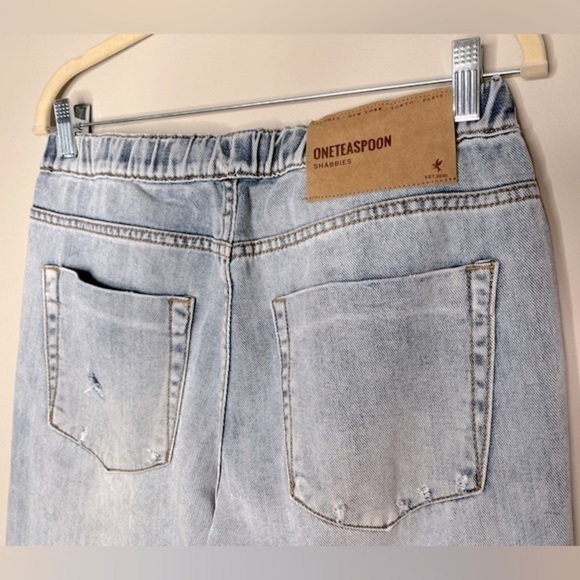 One Teaspoon Montana Shabbies Drawstring Boyfriend Pant, XS NWT - Picture 7 of 8